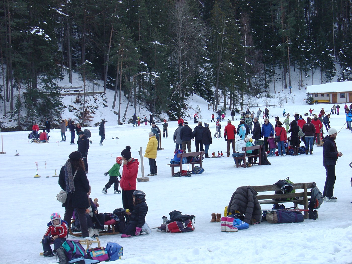 Flair am Wolfsgrubnersee im Winter