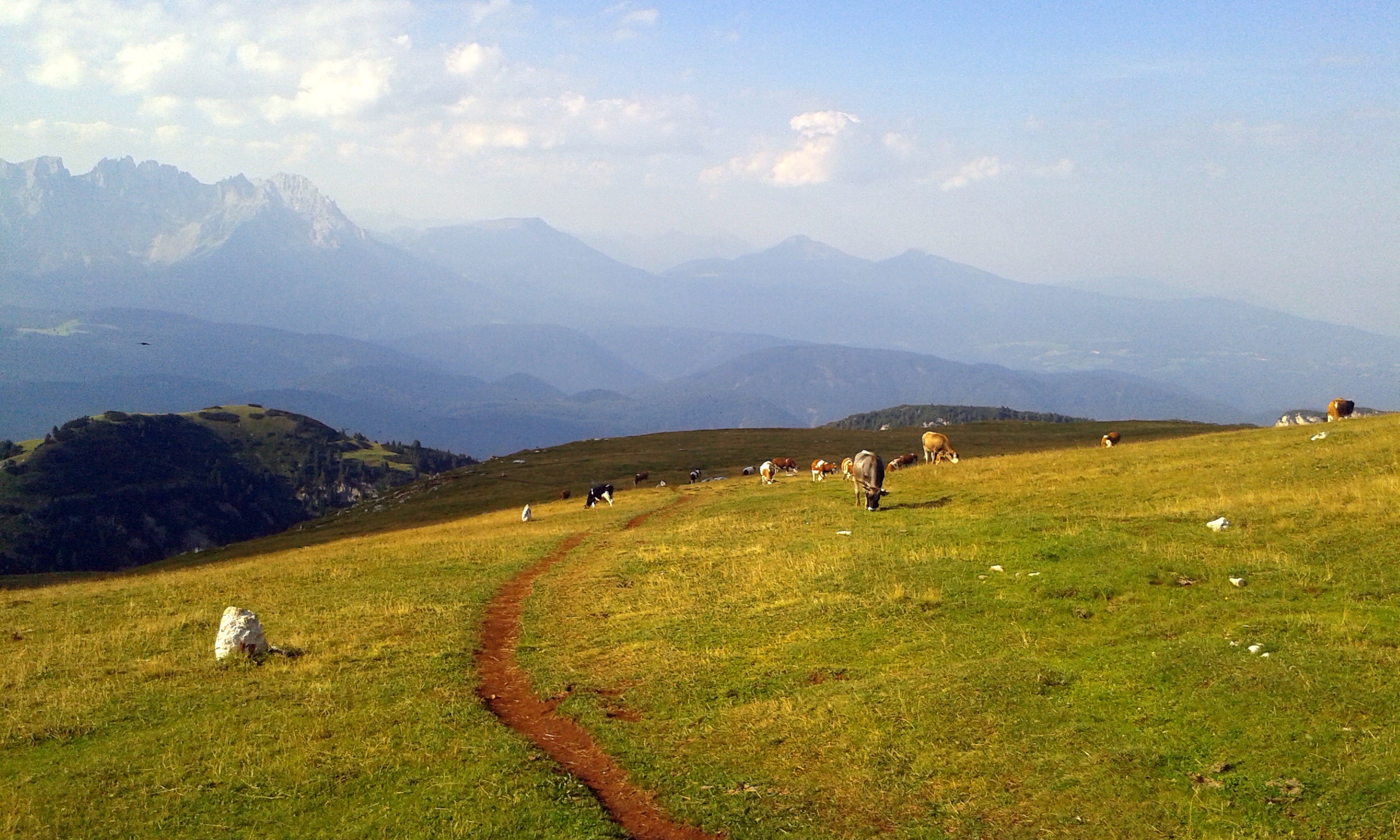 sanfte Wanderwege am Schlern