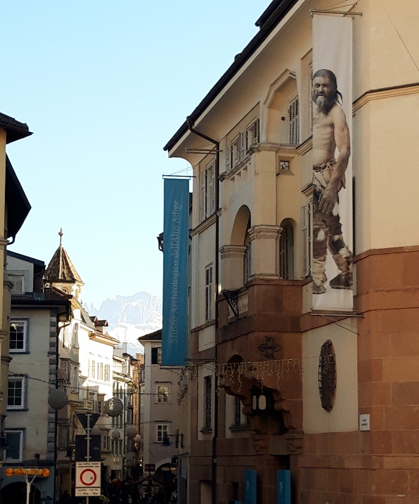 Ötzimuseum in der Museumsstraße Bozen